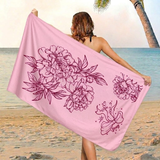 Ultra Soft Lightweight Beach Towel (30" × 60")