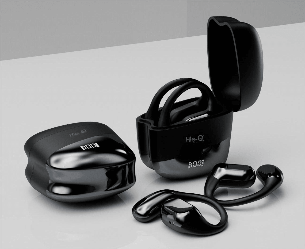 سماعات Hie-Q Japan OWS Open Earbuds Ultra High Definition Call - Q10