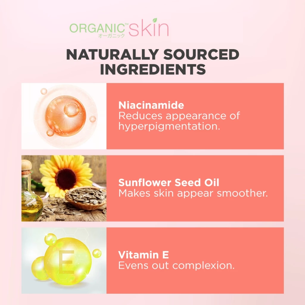 Organic Skin Brightening Expert Underarm Deodorant Roll On - 40ml