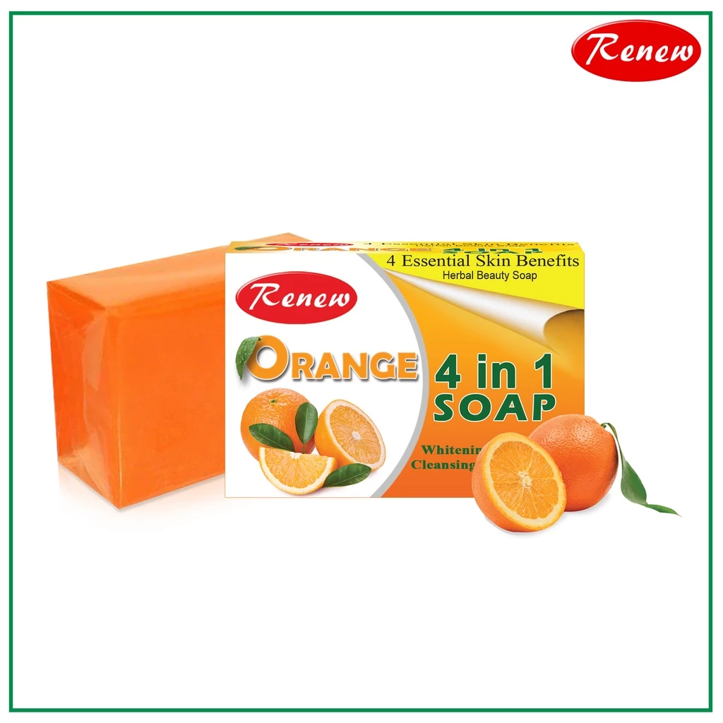 Renew Placenta Orange 4 in 1 Soap - 135g