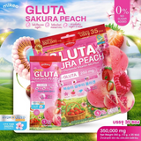 Mikeo Gluta Sakura Peach Vitamin Mix Plus - 35s × 10g (350g)
