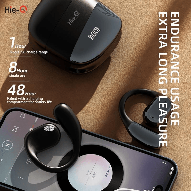 سماعات Hie-Q Japan OWS Open Earbuds Ultra High Definition Call - Q10