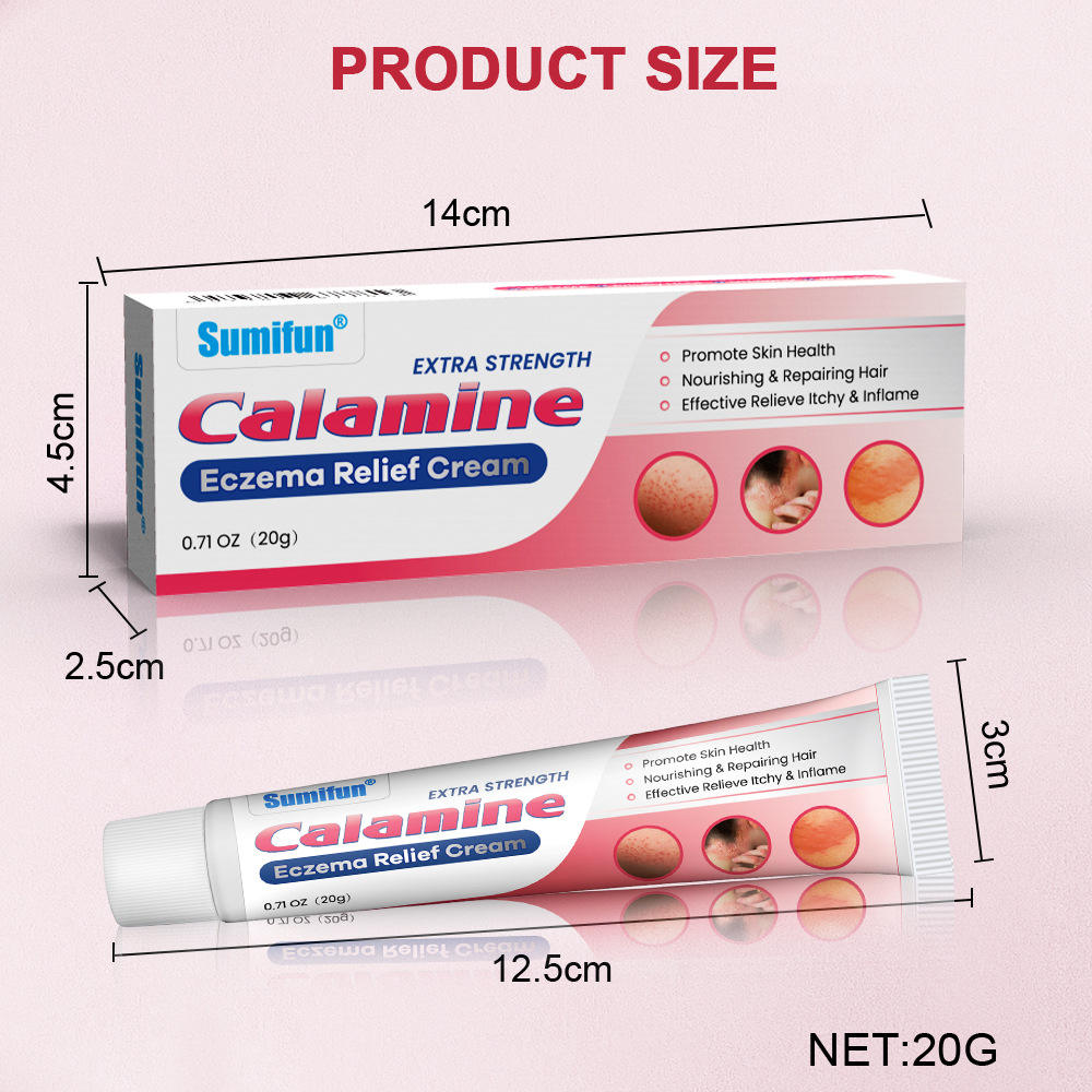 Sumifun Calamine Eczema Relief Cream - 20g