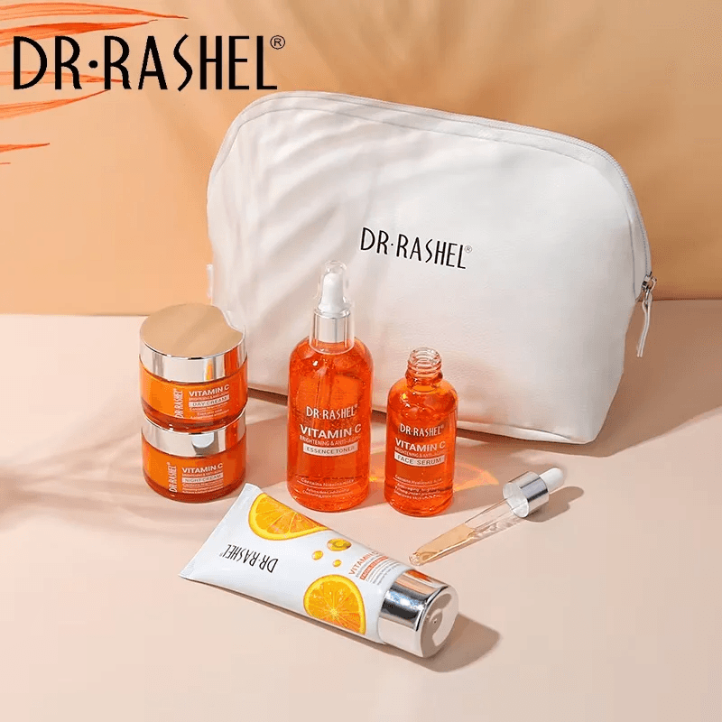 Dr.Rashel Vitamin C Skin Care 5 Piece Set With Bag