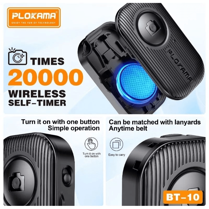 جهاز التحكم عن بعد PLOKAMA Bluetooth Selfie BT-10