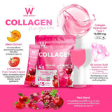 Wink White Collagen Pink Glow Plus - 12g × 15 Sachets (180g)