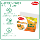 Renew Placenta Orange 4 in 1 Soap - 135g