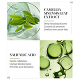 Kormesic Oil Control Green Tea Anti-Acne Facial Cleanser - 100g