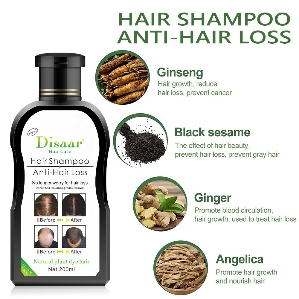 Disaar Anti-Hair Loss Shampoo + Oil - 200ml + 30g