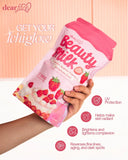 Dear Face Beauty Milk Premium Japanese Strawberry Drink - 180g