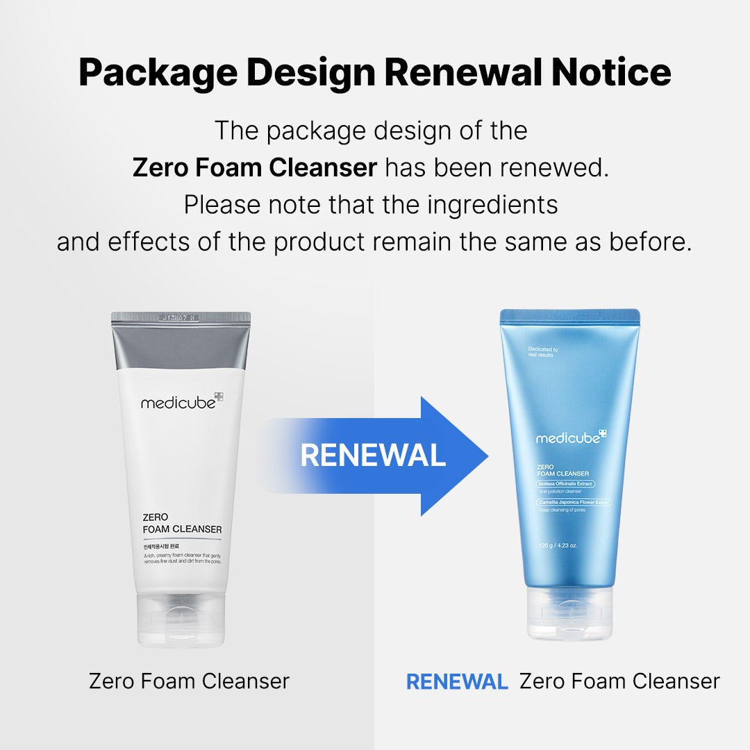 Medicube Zero Foam Cleanser - 120g