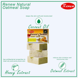 Renew Placenta Natural Oatmeal Honey Scrub Soap - 135g