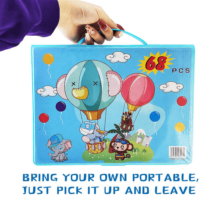 Kids Drawing Art Set 68Pcs KBX-68