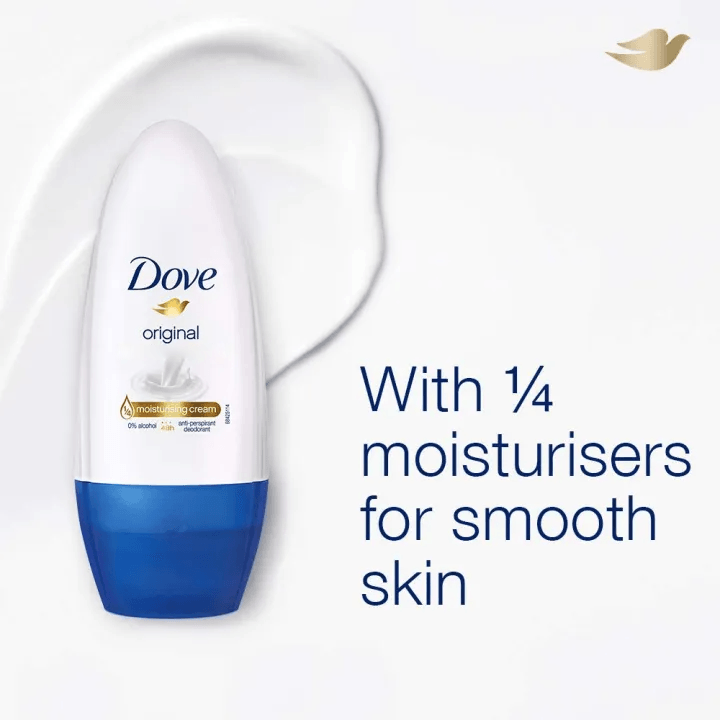 Dove Original Nourished & Softens Anti-perspirant Deodorant - 50ml