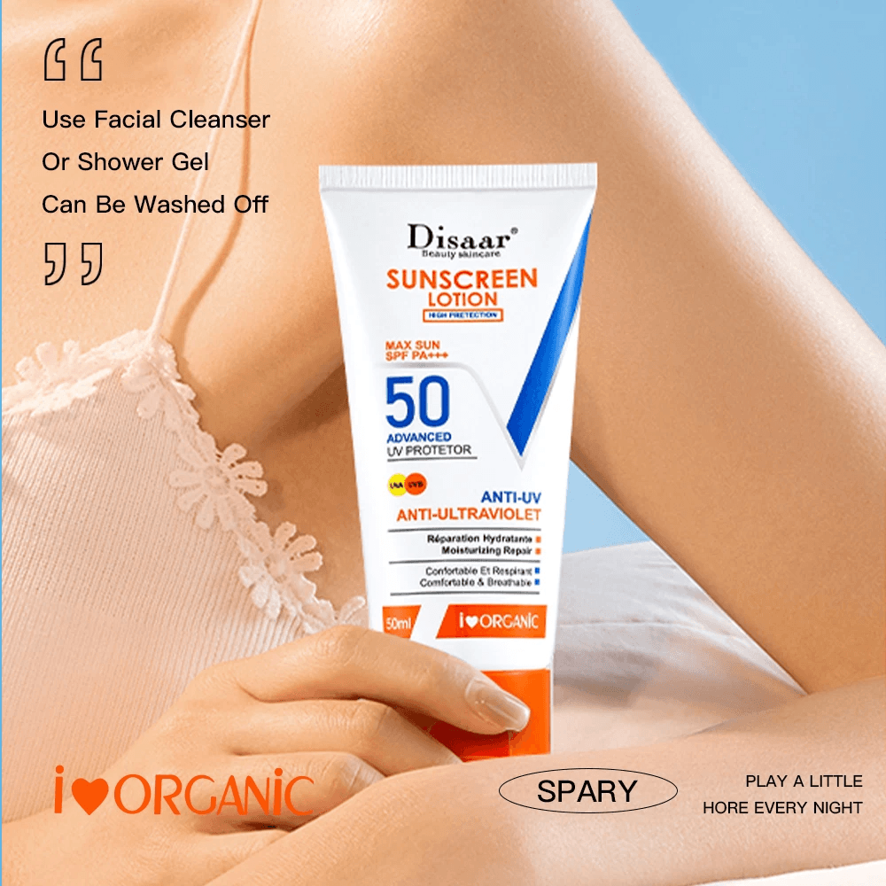 Disaar Sunscreen Lotion Anti-Ultraviolet Spf 50 - 50ml