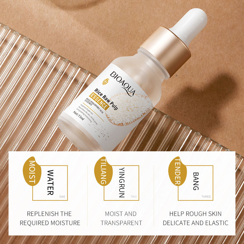 BIOAQUA Rice Raw Pulp Face Essence - 15ml