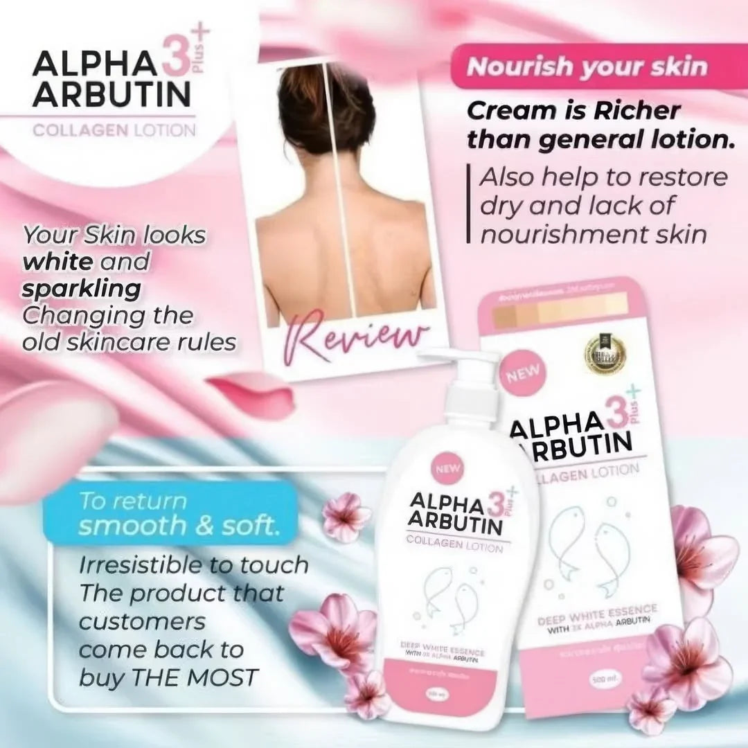 Precious Skin Alpha Arbutin Collagen Body Lotion - 500ml