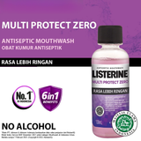 Listerine Multi Protect Zero Antiseptic Mouthwash - 100ml