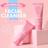 Disunie Hyluronic Acid & Rose Soothing Repairing Facial Cleanser - 100g