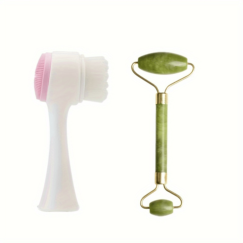 Facial Cleansing Brush & Massage Roller KIT-39