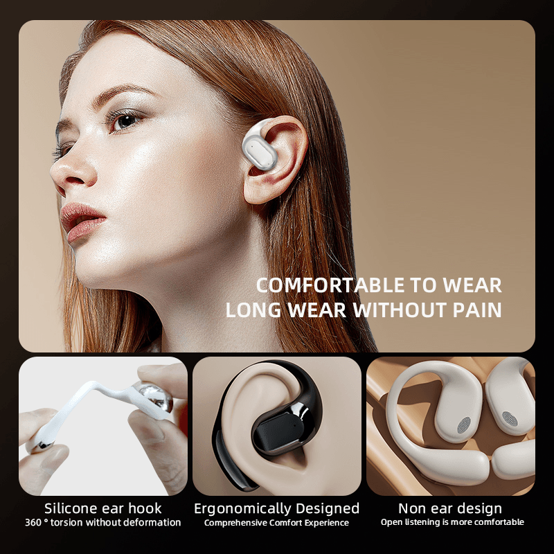 سماعات Hie-Q Japan OWS Open Earbuds Ultra High Definition Call - Q10