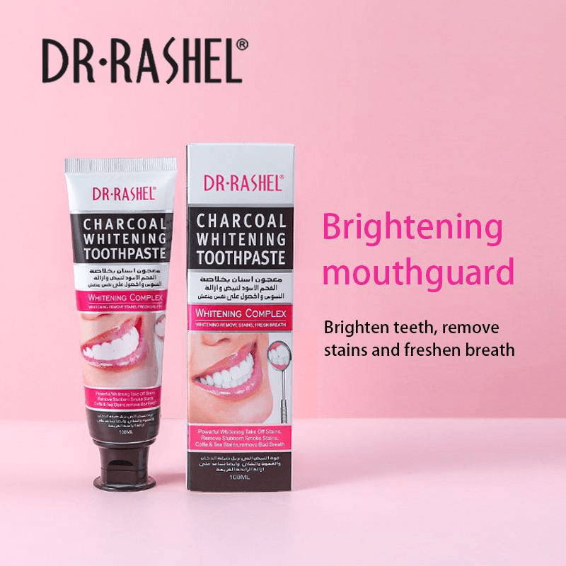 Dr.Rashel Charcoal Whitening Toothpaste - 100ml