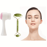 Facial Cleansing Brush & Massage Roller KIT-39