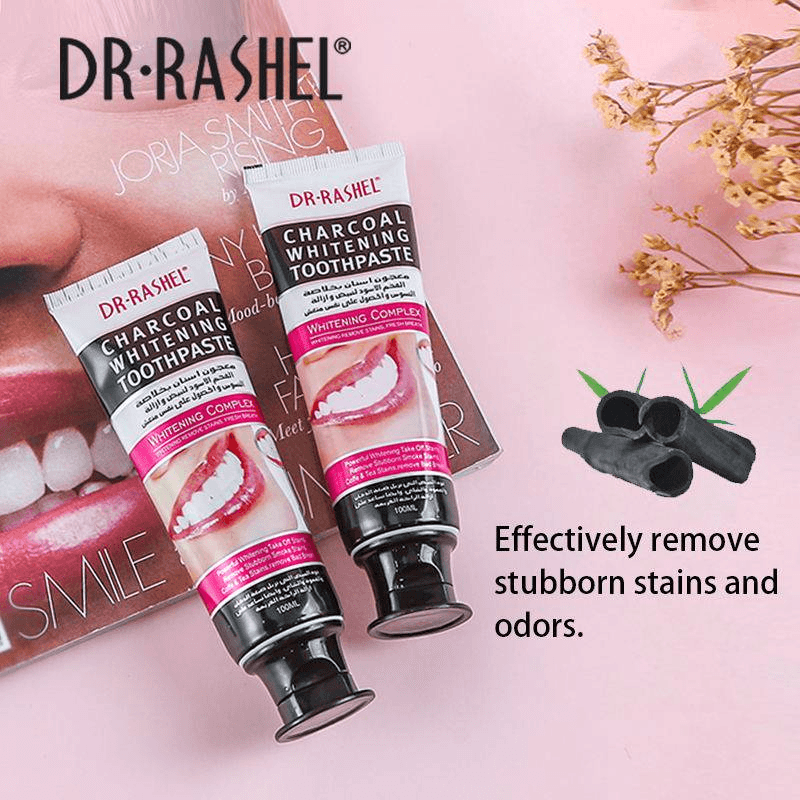 Dr.Rashel Charcoal Whitening Toothpaste - 100ml