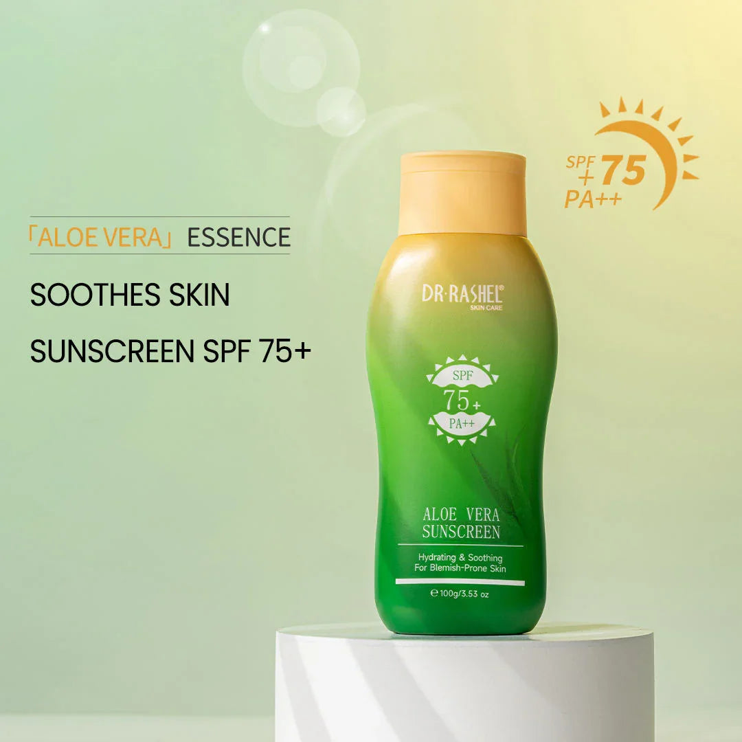 دكتور راشيل واقي شمسي بالصبار SPF 75+ PA++ - 100 جرام