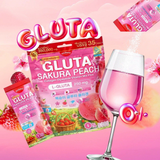 Mikeo Gluta Sakura Peach Vitamin Mix Plus - 35s × 10g (350g)