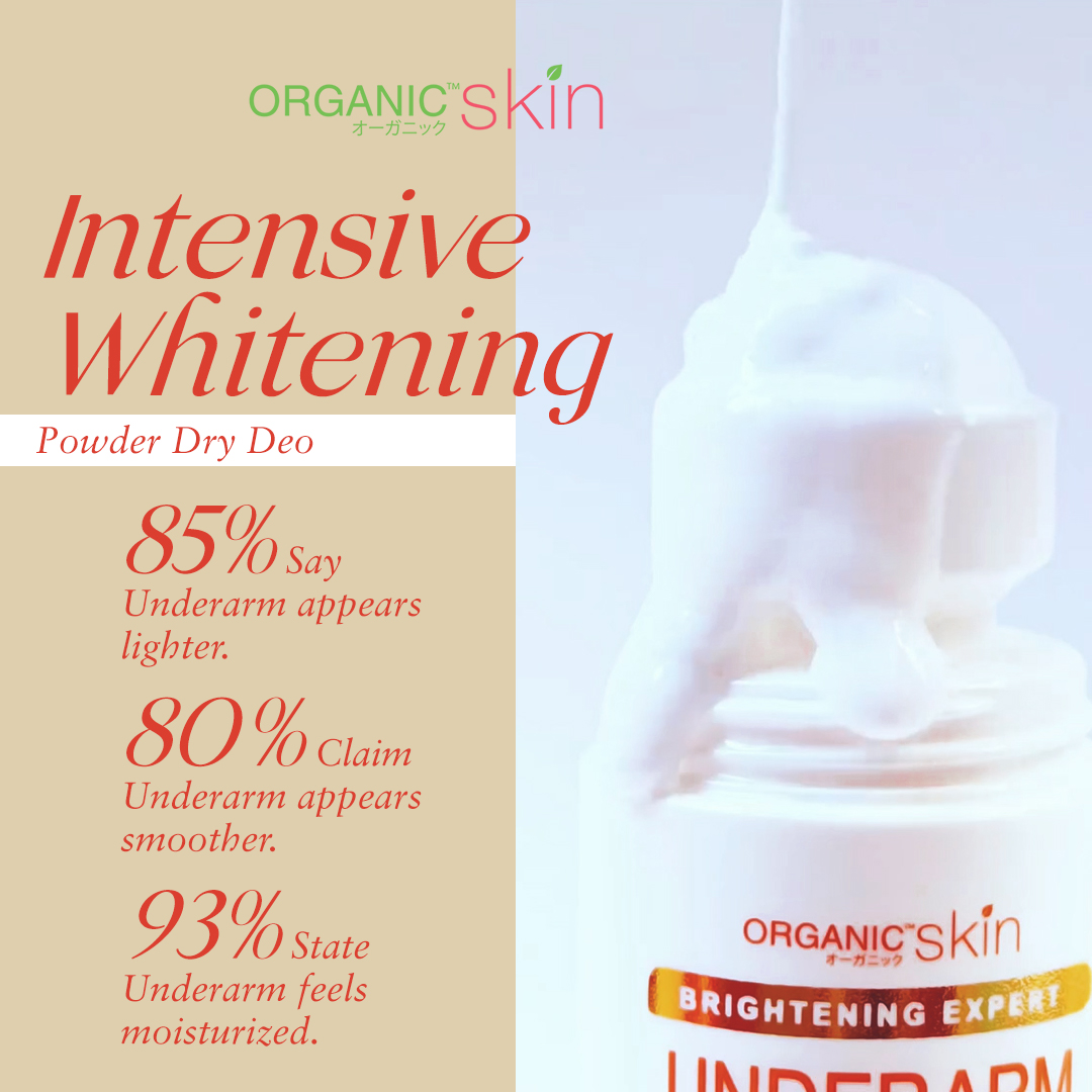 Organic Skin Brightening Expert Underarm Deodorant Roll On - 40ml