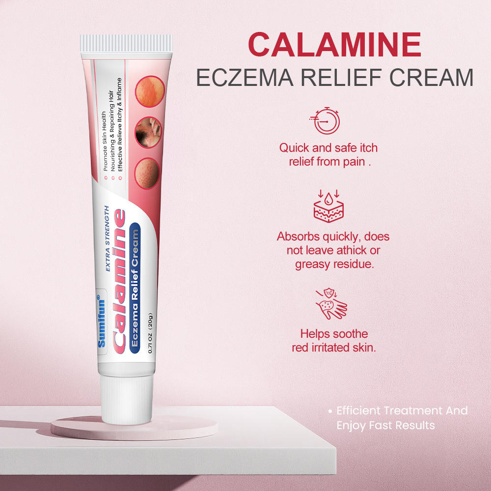 Sumifun Calamine Eczema Relief Cream - 20g