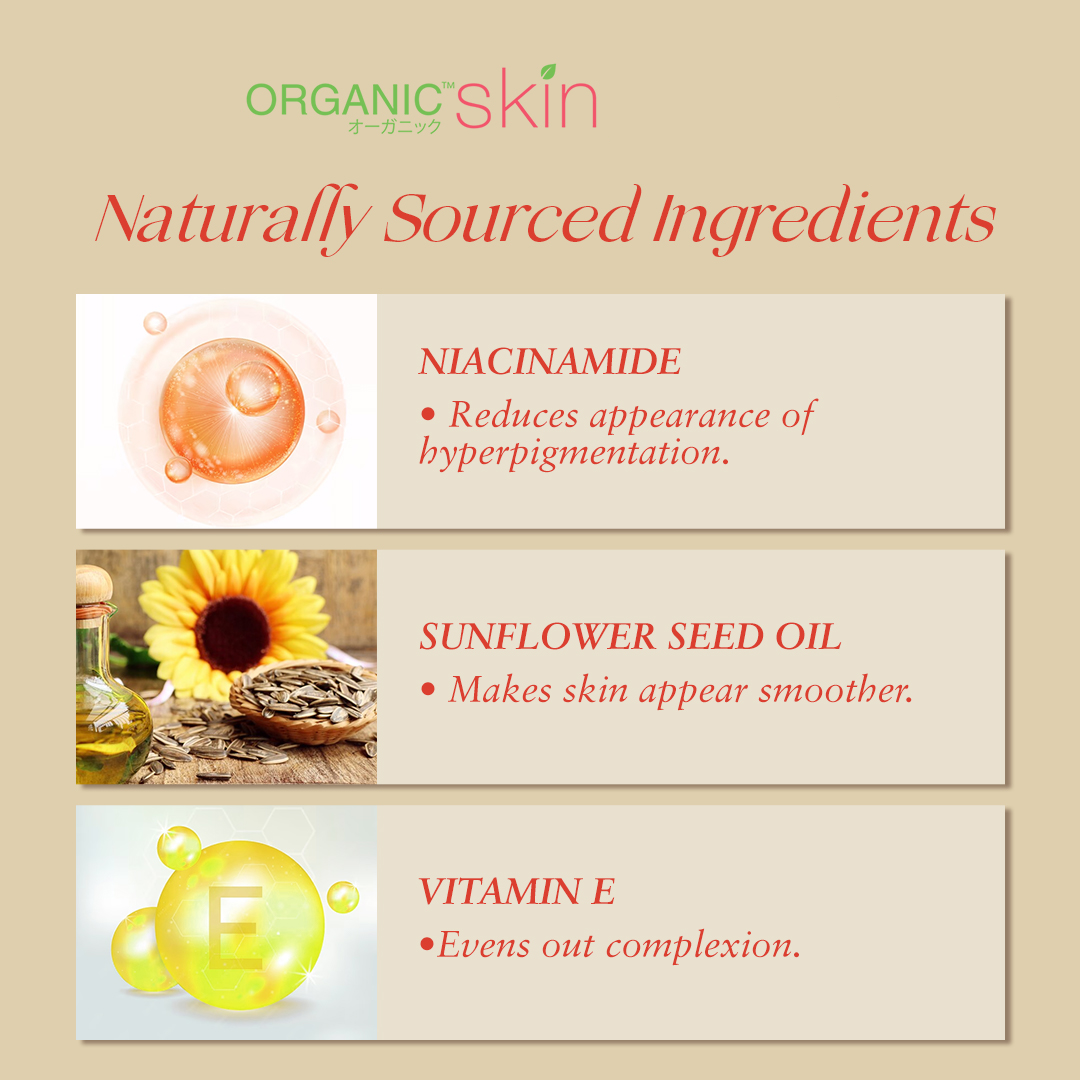 Organic Skin Brightening Expert Underarm Deodorant Roll On - 40ml