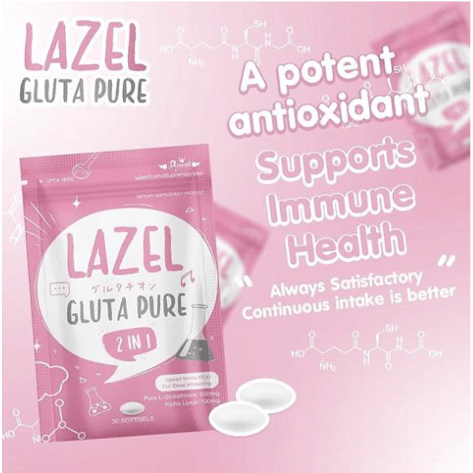 Lazel Lazel Gluta Pure 2 IN 1 – Moon Kuwait