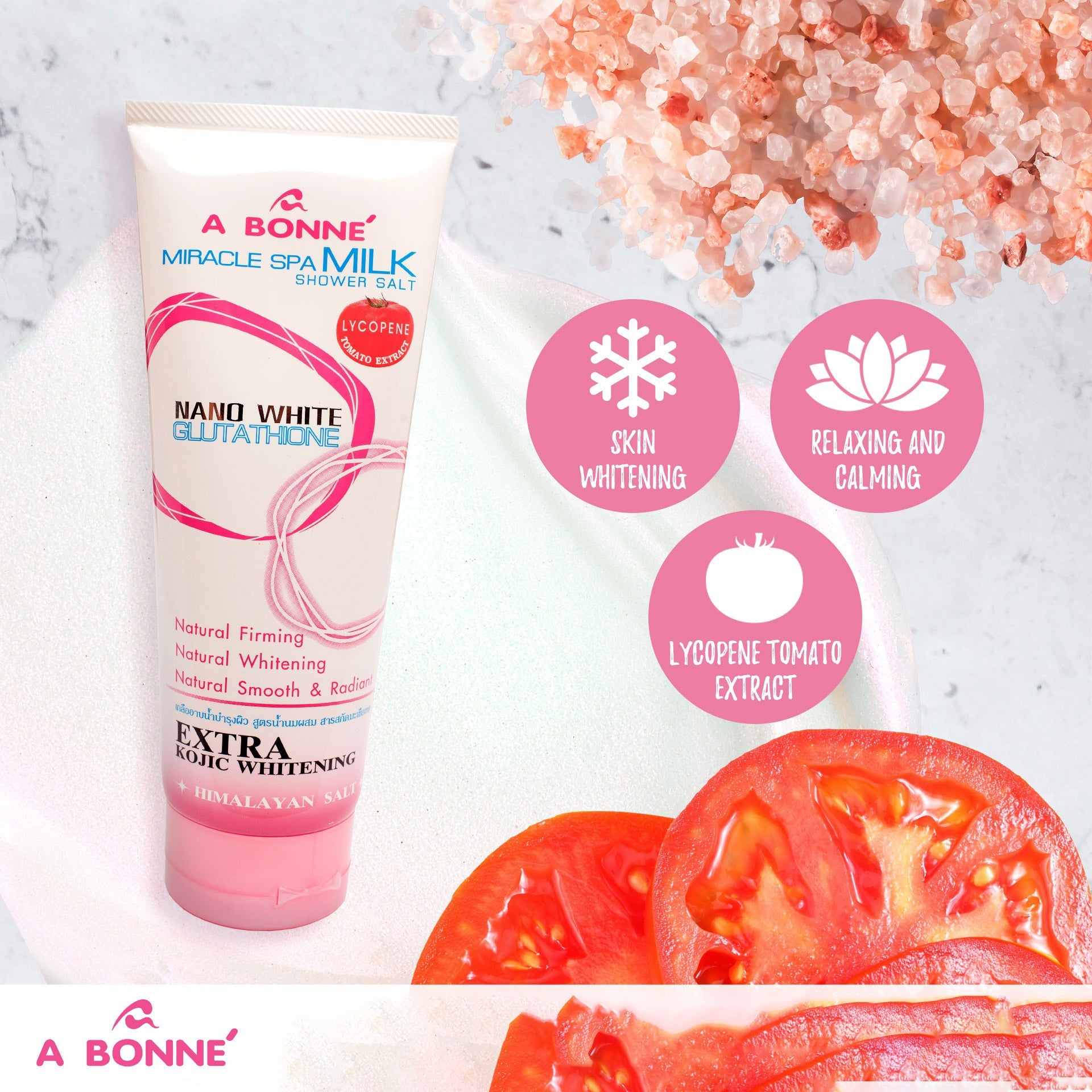 A Bonne Miracle Spa Milk Shower Salt - 350g