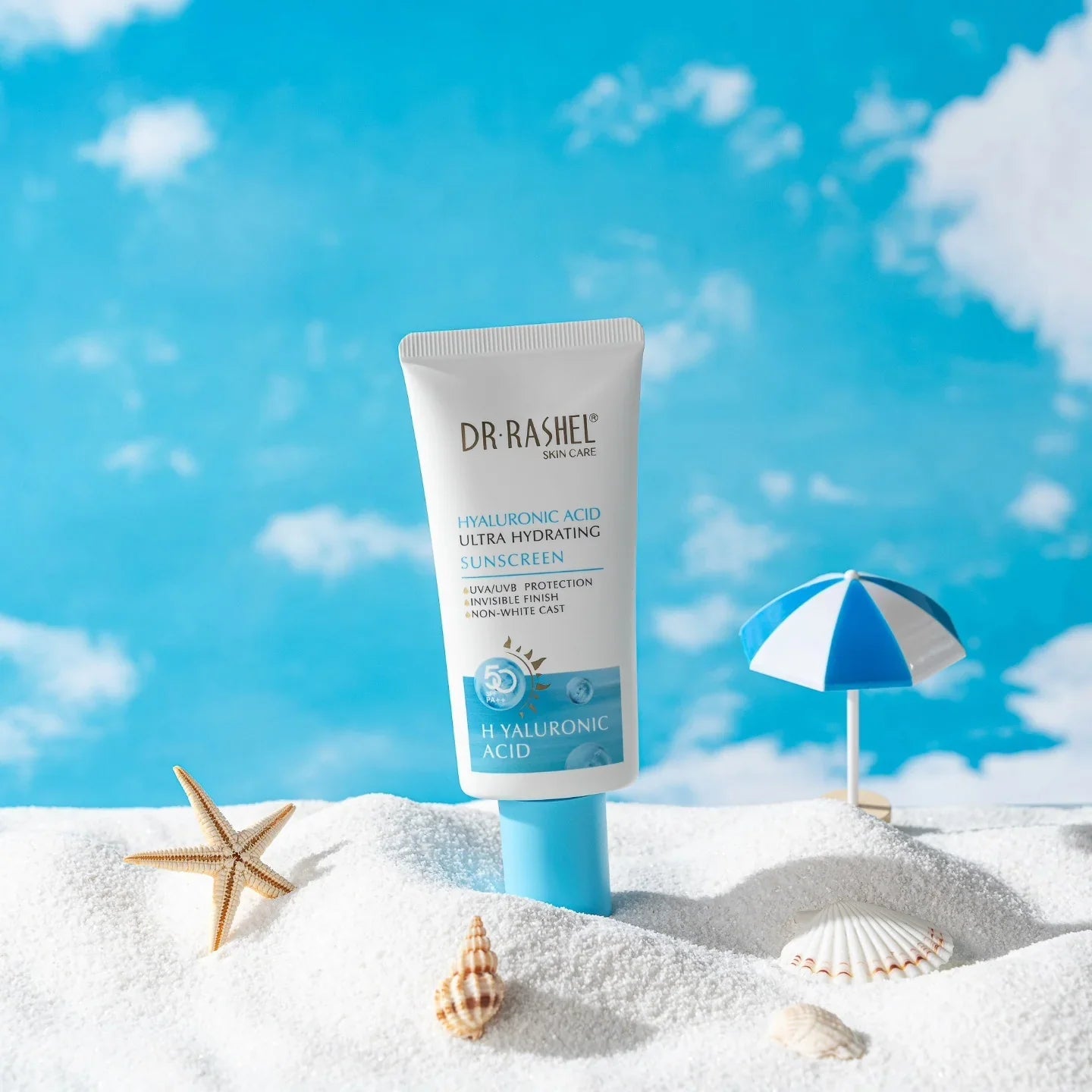 Dr.Rashel Hyaluronic Acid Ultra Hydrating Sunscreen SPF50 - 50g
