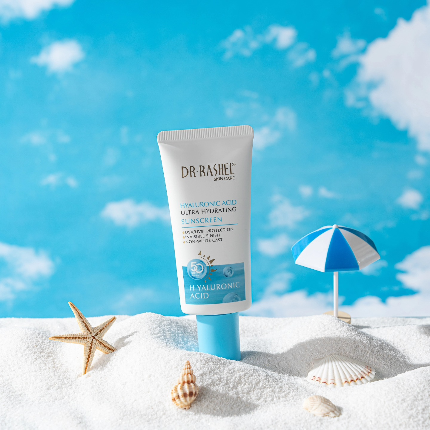 Dr.Rashel Hyaluronic Acid Ultra Hydrating Sunscreen SPF50 - 50g