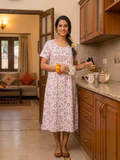 Comfortable Nightgown Casual Sleepwear - #8180