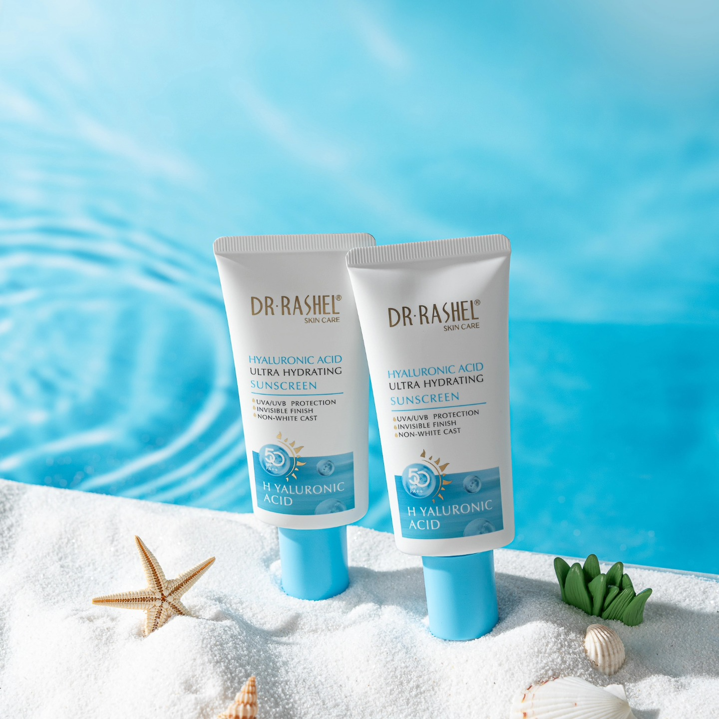 Dr.Rashel Hyaluronic Acid Ultra Hydrating Sunscreen SPF50 - 50g