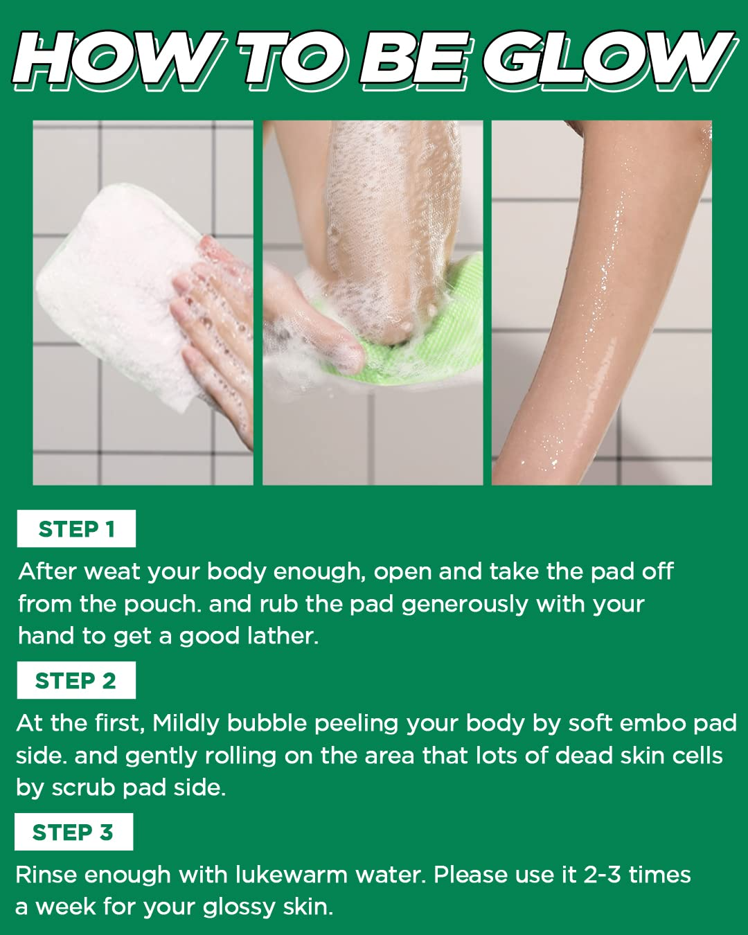 Mom’s Bath Recipe Body Peeling Pad Original (1 Pcs) - 25ml
