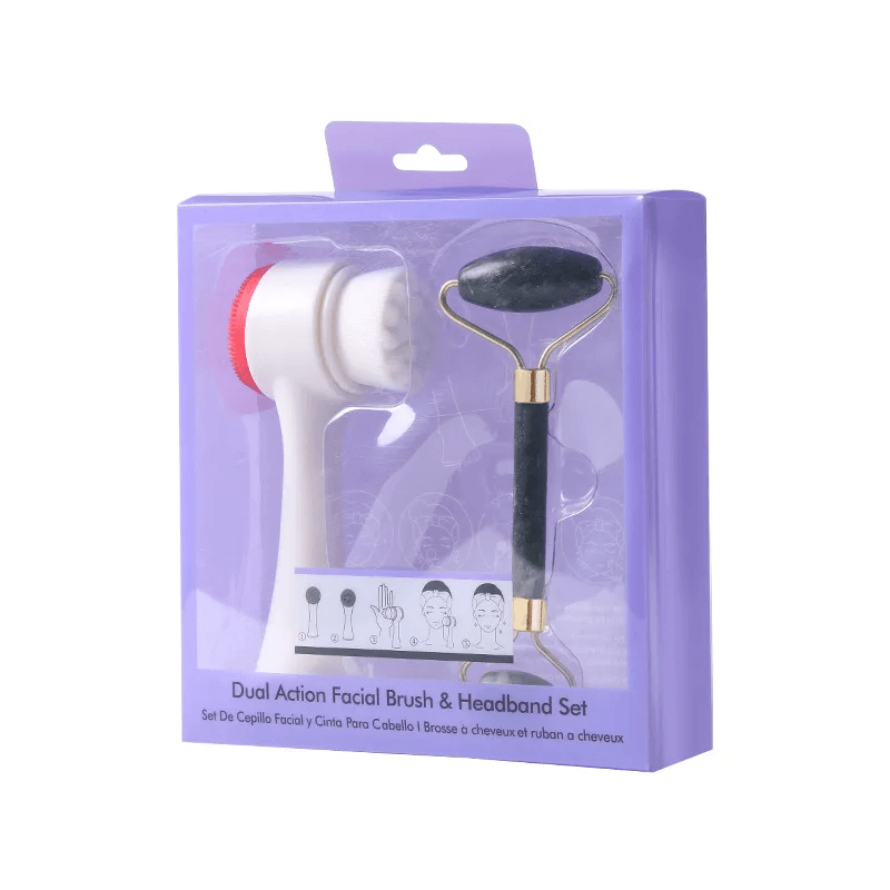 Facial Cleansing Brush & Massage Roller KIT-39