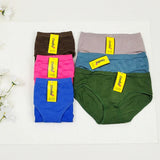 Women's Breathable Cotton Briefs 3 Pcs Set #M8043