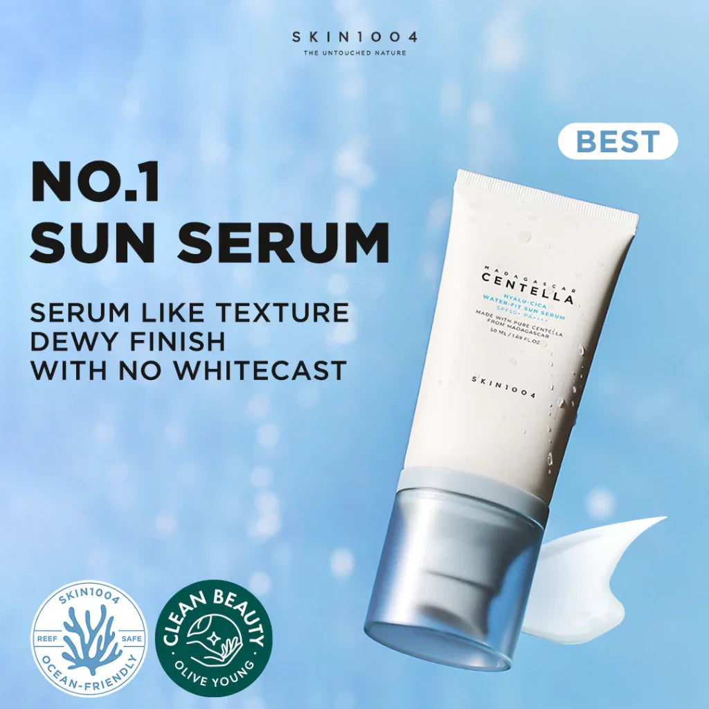 SKIN1004 مصل الشمس كينتيللا هيالو-سيكا ووتر فيت SPF50+ PA++++ - 50 مل