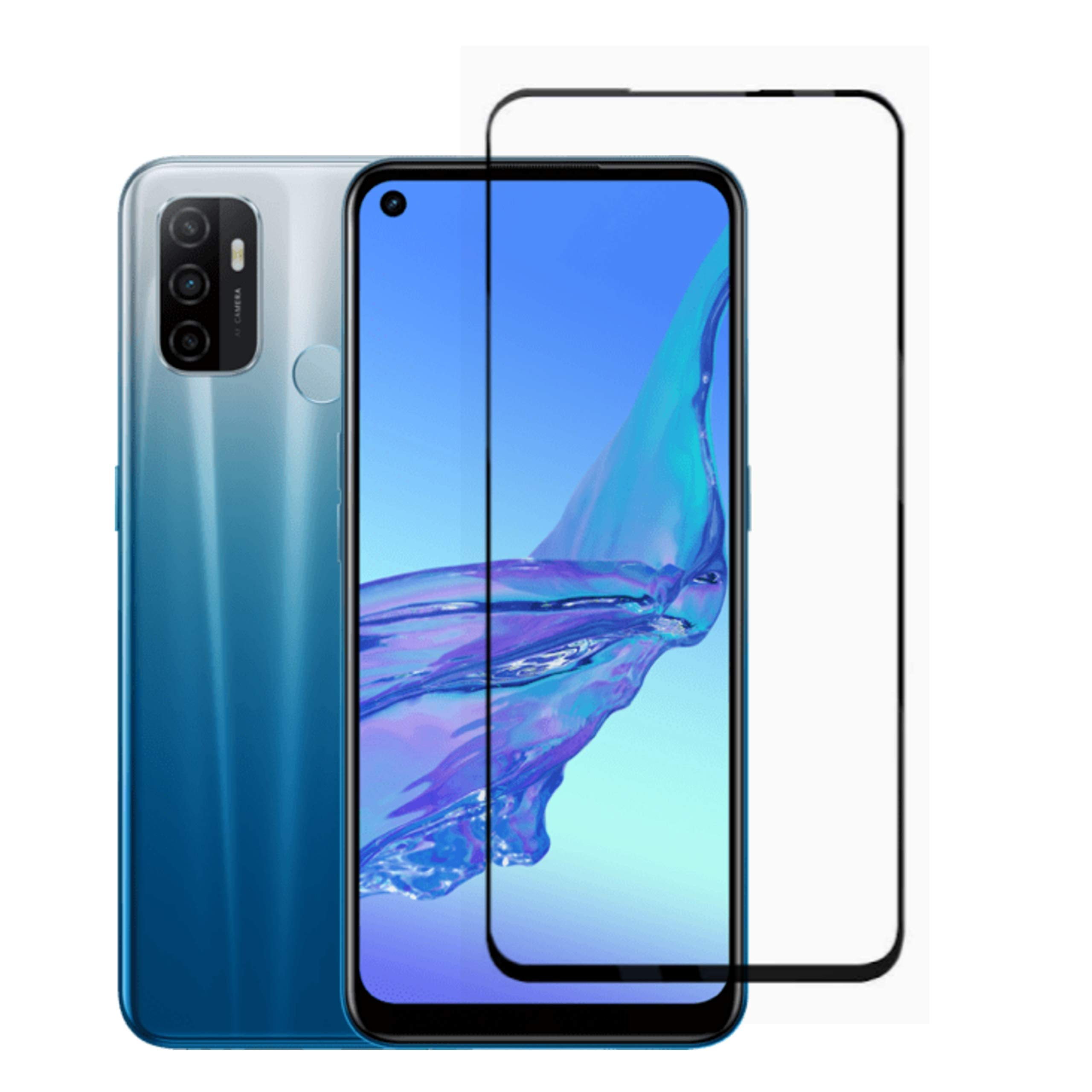 Oppo A53 2.5D Tempered Glass