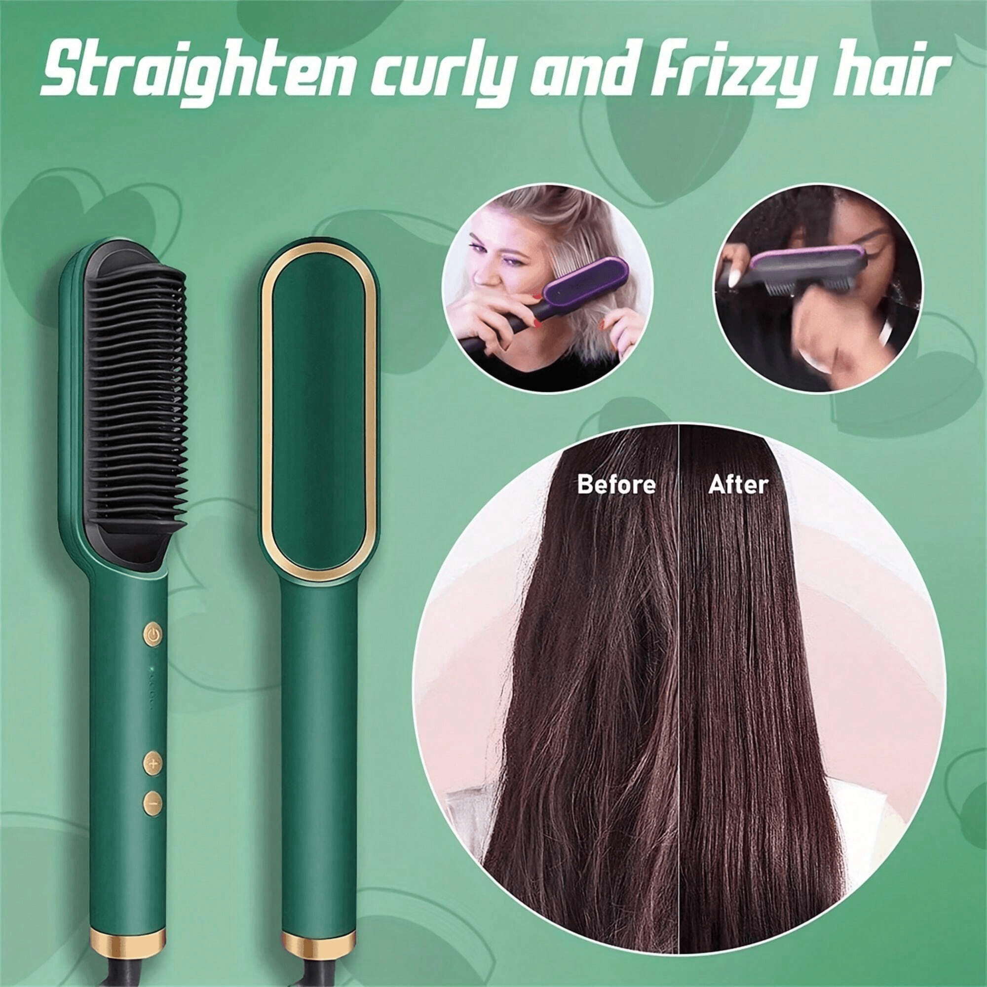 Multifunctional Hair Straightener Comb