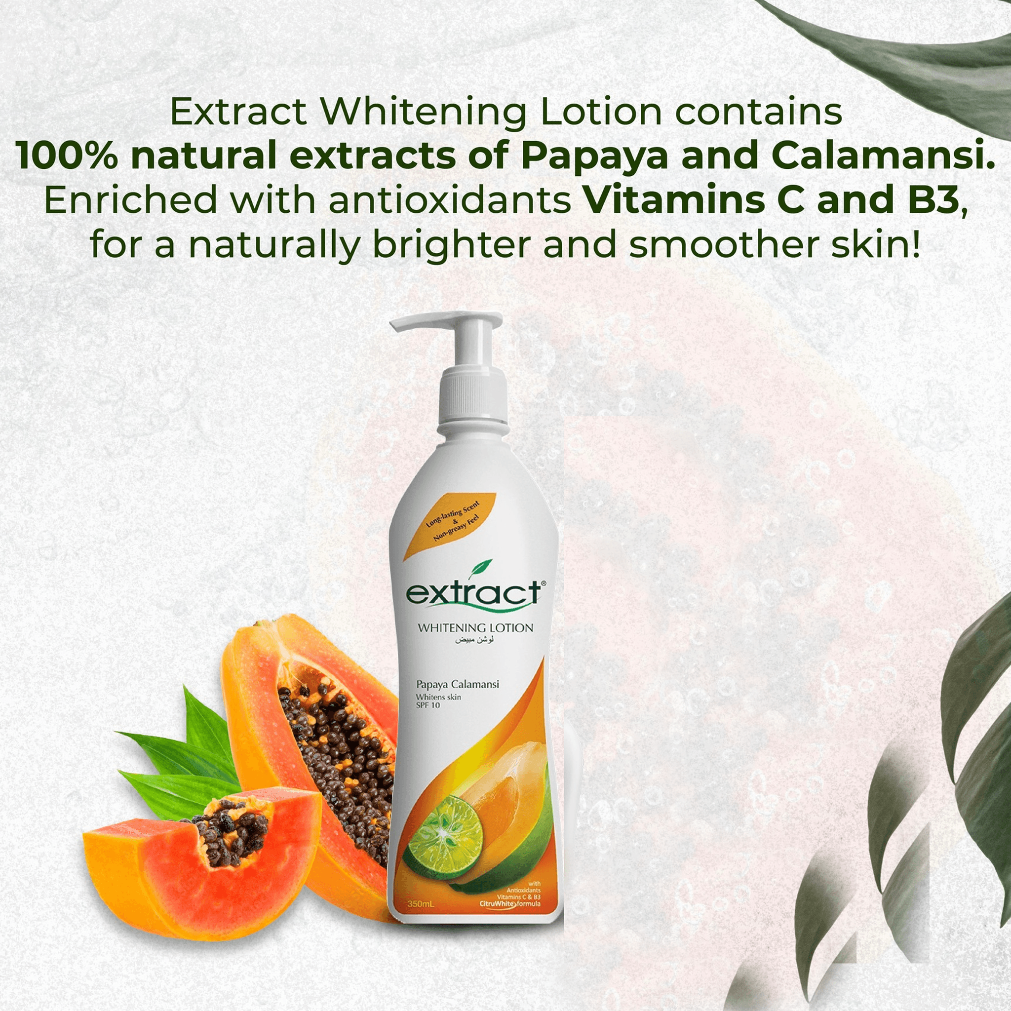 Extract Whitening Lotion Papaya Calamansi - 350ml