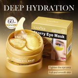 Sadoer 24K Golden Collagen Starry Eye Mask - 80g (60Pcs)