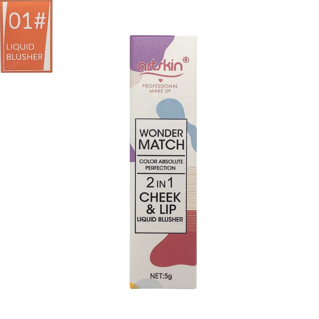 Artskin 2 In 1 Cheek & Lip Liquid Blusher - 5g