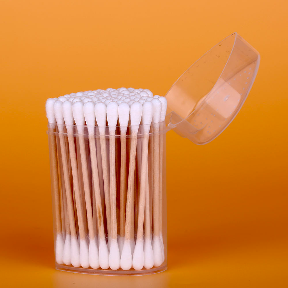 Cotton Buds With Heart-Shaped Plastic Box ST-800