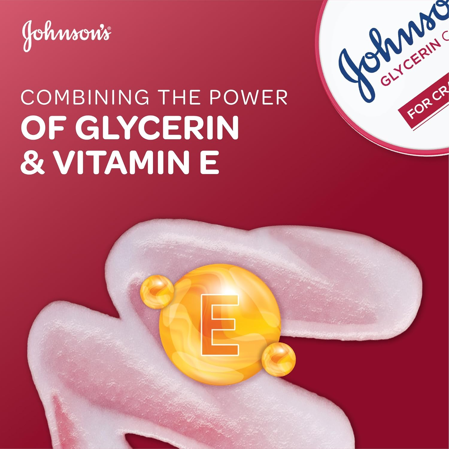Johnson's Glycerin Cream For Cracked Skin - 300ml